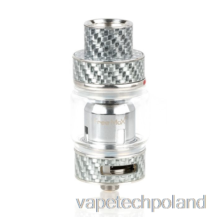 Vape Pod Freemax Mesh Pro Zbiornik Sub-omowy W Kolorze Srebrnym Z Włókna Węglowego
